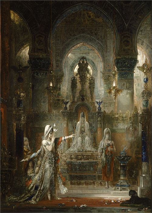 Gustave Moreau, Salome Dancing before Herod, 1876, oil on canvas, Armand Hammer Museum of Art, Los Angeles